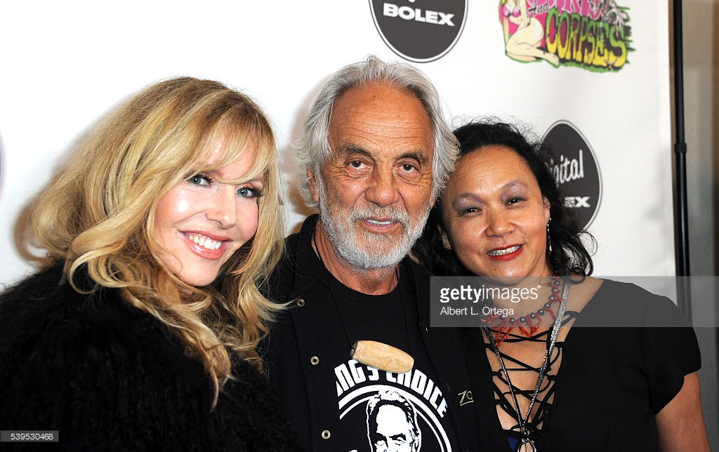 Jackie Kong with Tommy Chong
